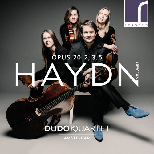 Haydn: String Quartets, Op. 20, Volume 1 - Dudok Quartet Amsterdam - RES10248
