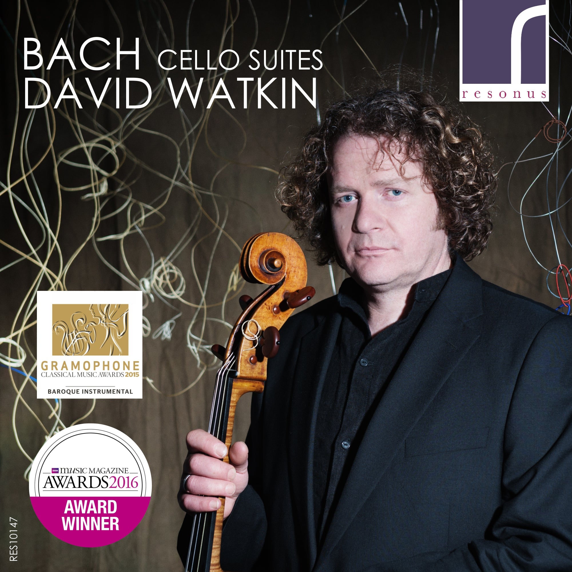 Bach:　Cello　Inventa　1007-1012　–　Classics　The　Resonus　Suites,　BWV　RES10147　Records