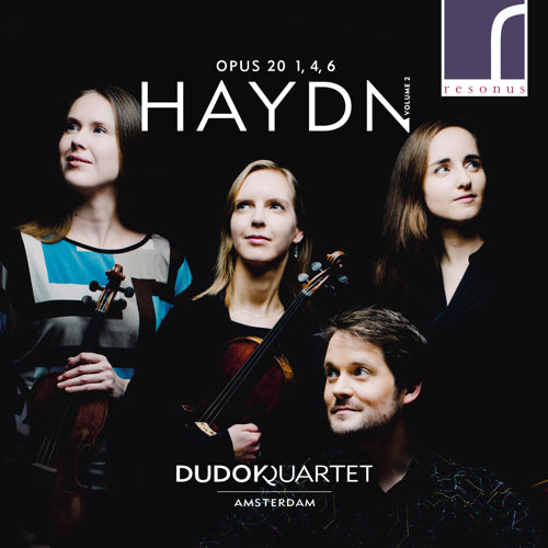 Haydn: String Quartets, Op. 20, Volume 2, Nos. 1, 4 & 6 - RES10262